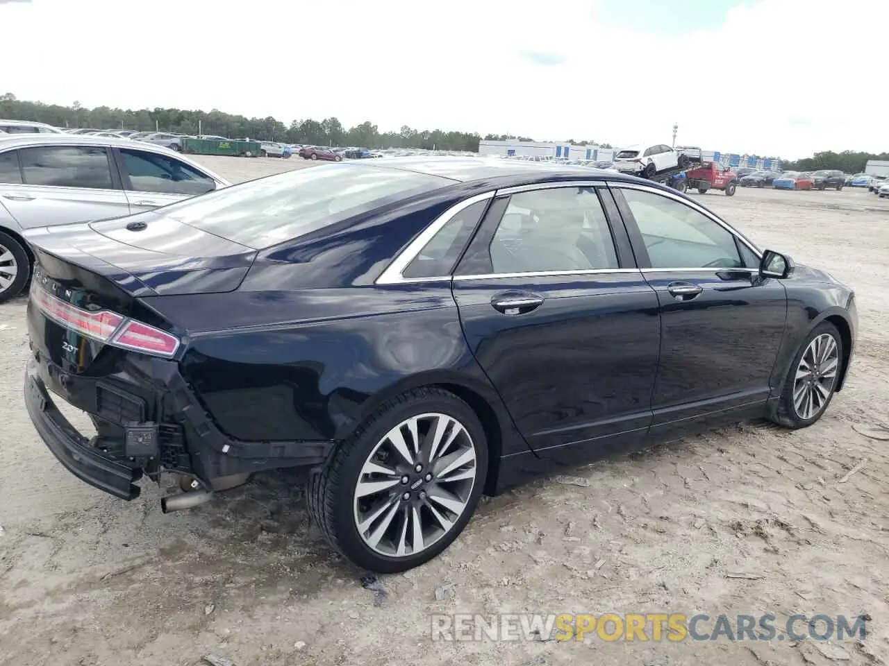 3 Photograph of a damaged car 3LN6L5E97LR603002 LINCOLN MKZ 2020