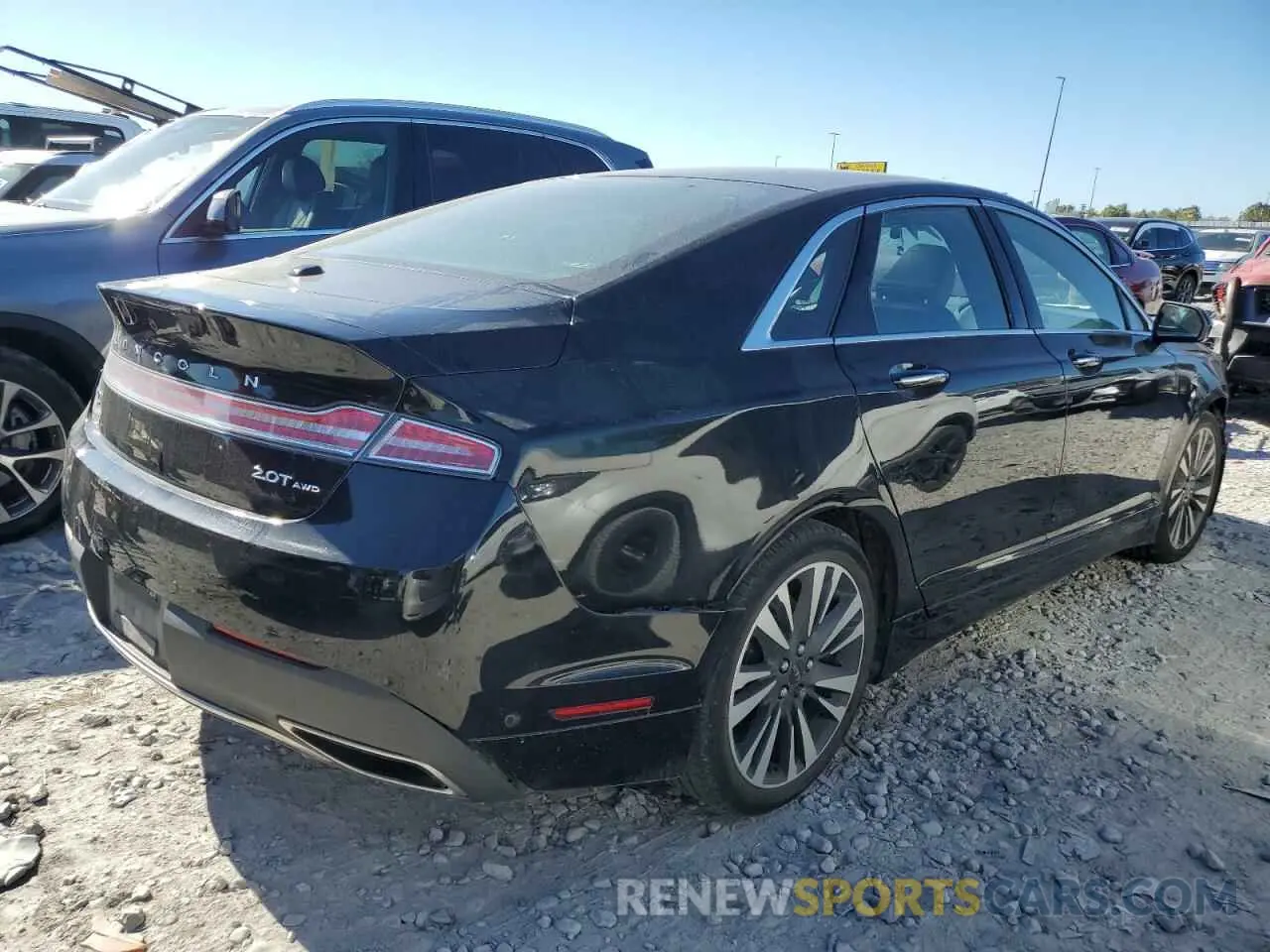 3 Photograph of a damaged car 3LN6L5F94LR613596 LINCOLN MKZ 2020