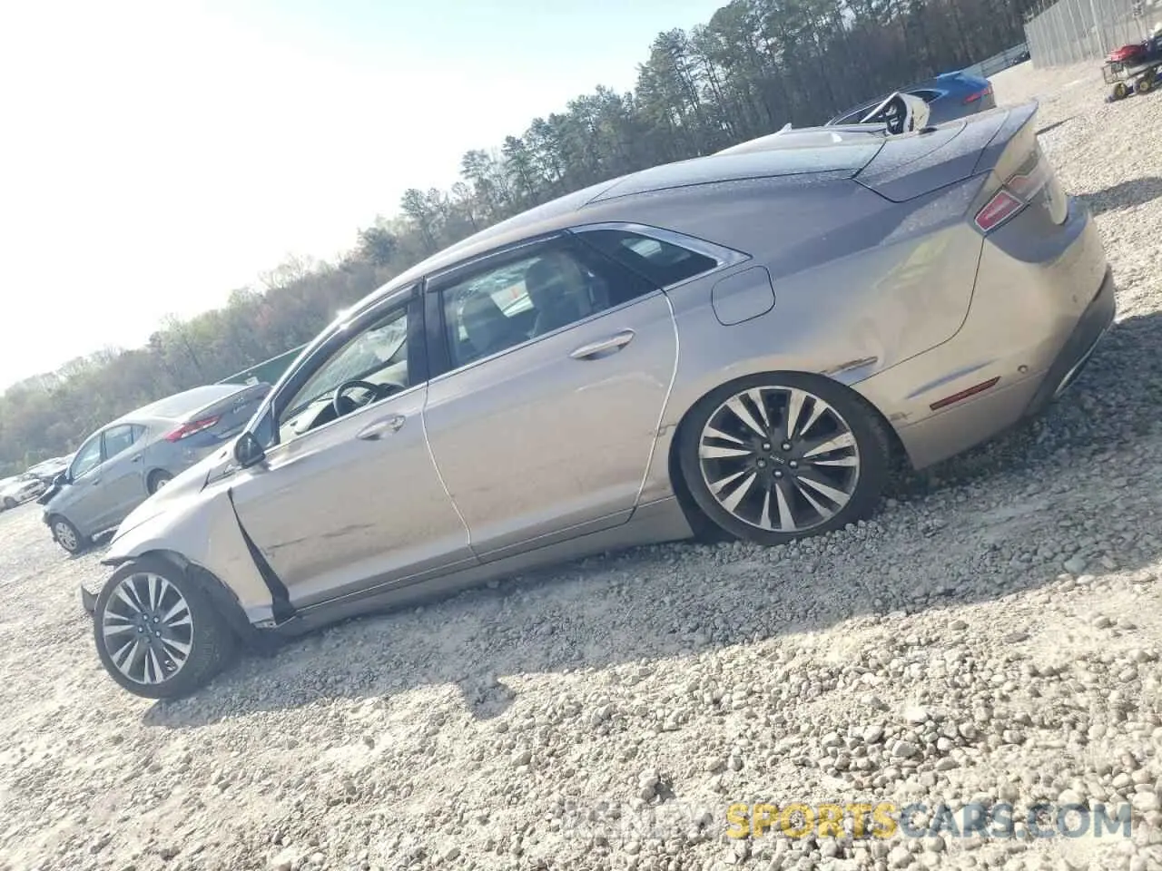 2 Photograph of a damaged car 3LN6L5F96LR614295 LINCOLN MKZ 2020