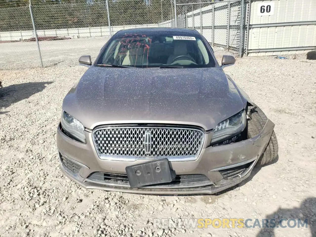 5 Photograph of a damaged car 3LN6L5F96LR614295 LINCOLN MKZ 2020
