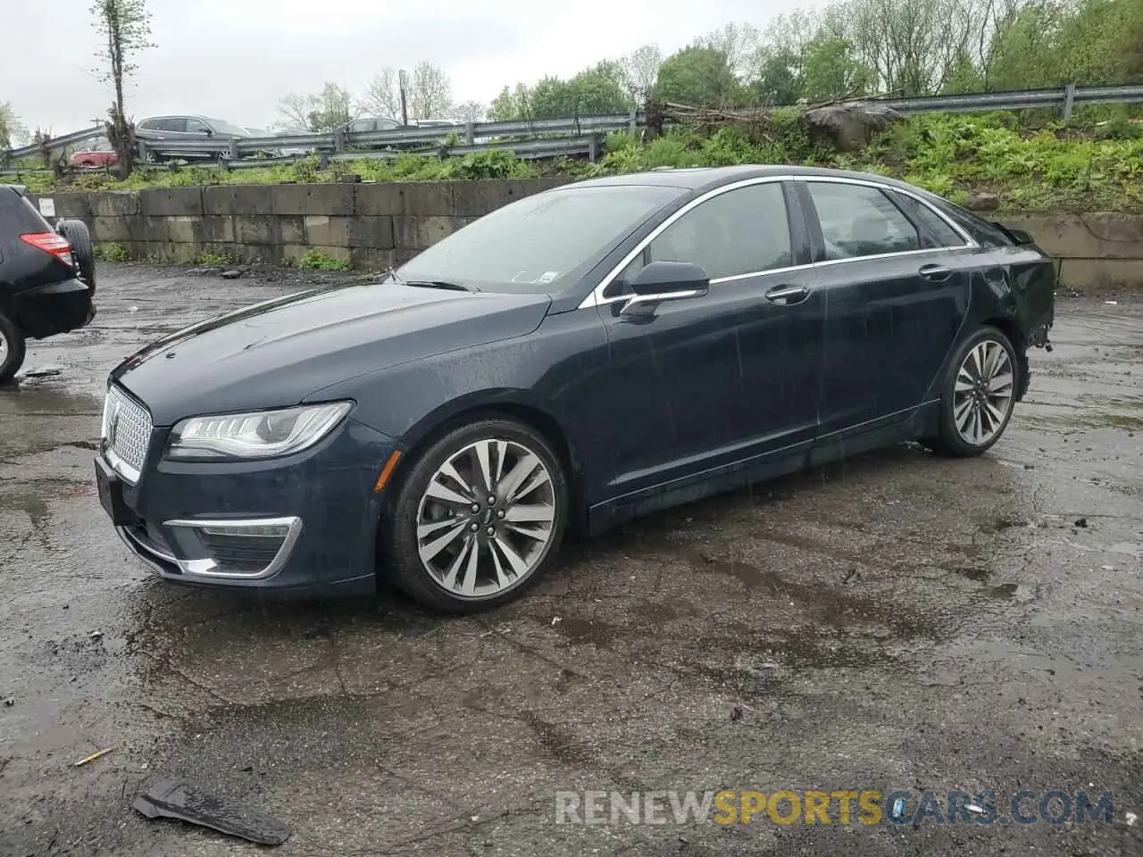 1 Photograph of a damaged car 3LN6L5F97LR601796 LINCOLN MKZ 2020