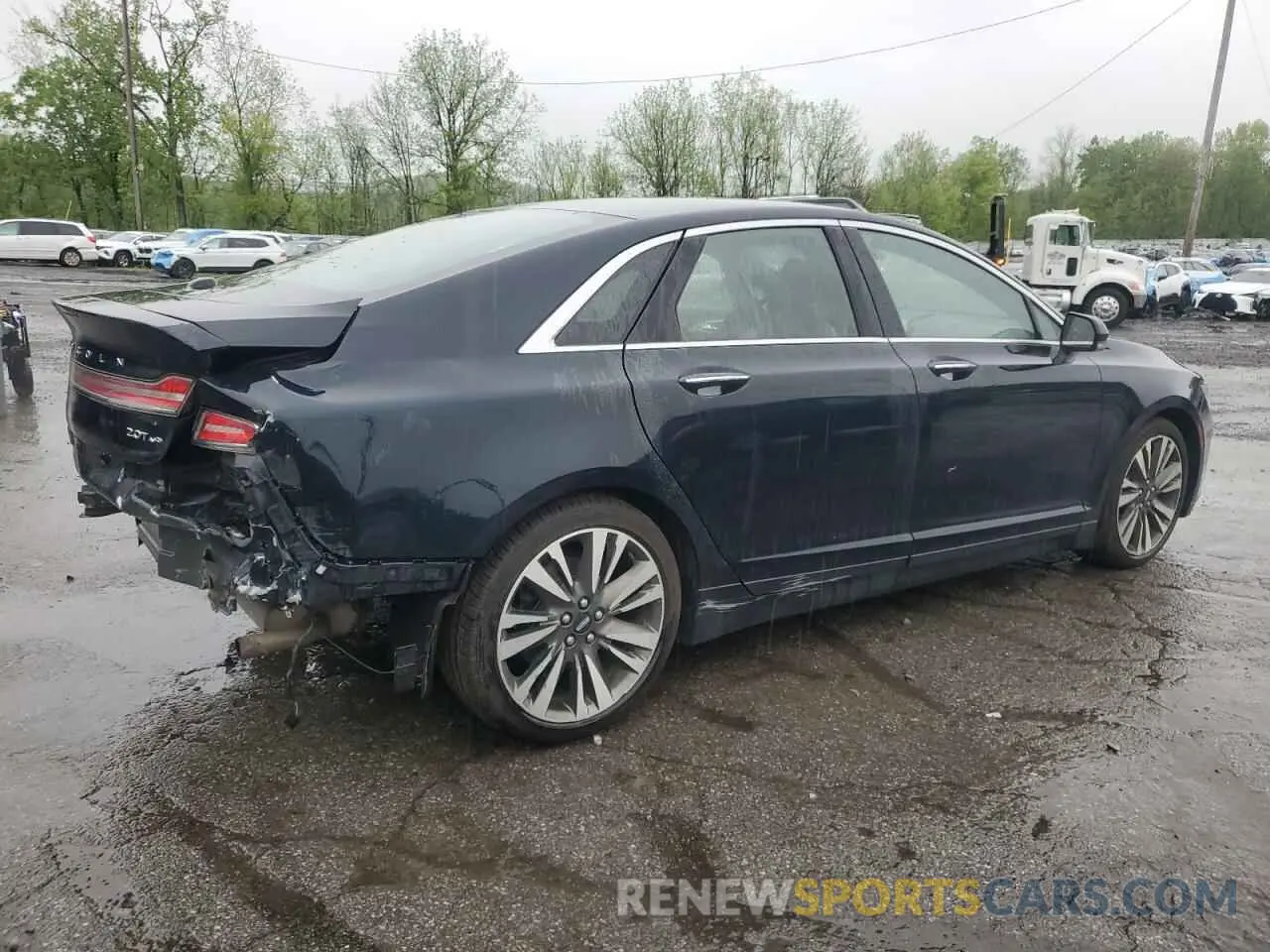 3 Photograph of a damaged car 3LN6L5F97LR601796 LINCOLN MKZ 2020