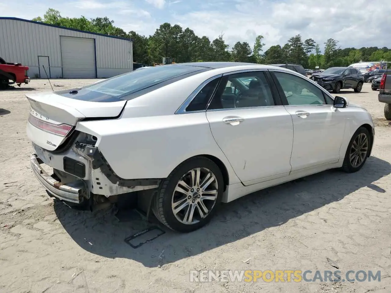 3 Photograph of a damaged car 3LN6L2G99DR819818 LINCOLN MKZ 2024