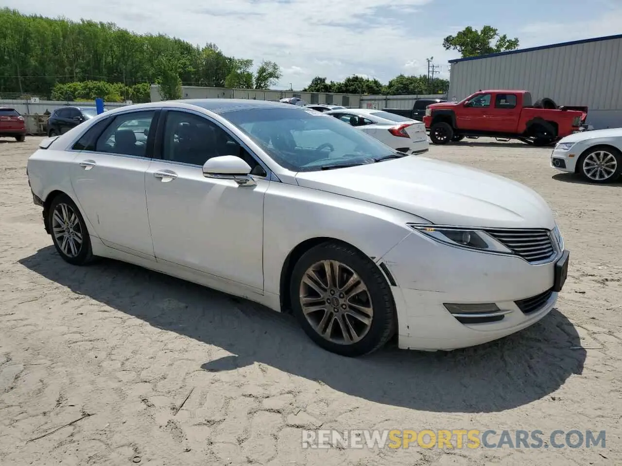 4 Photograph of a damaged car 3LN6L2G99DR819818 LINCOLN MKZ 2024