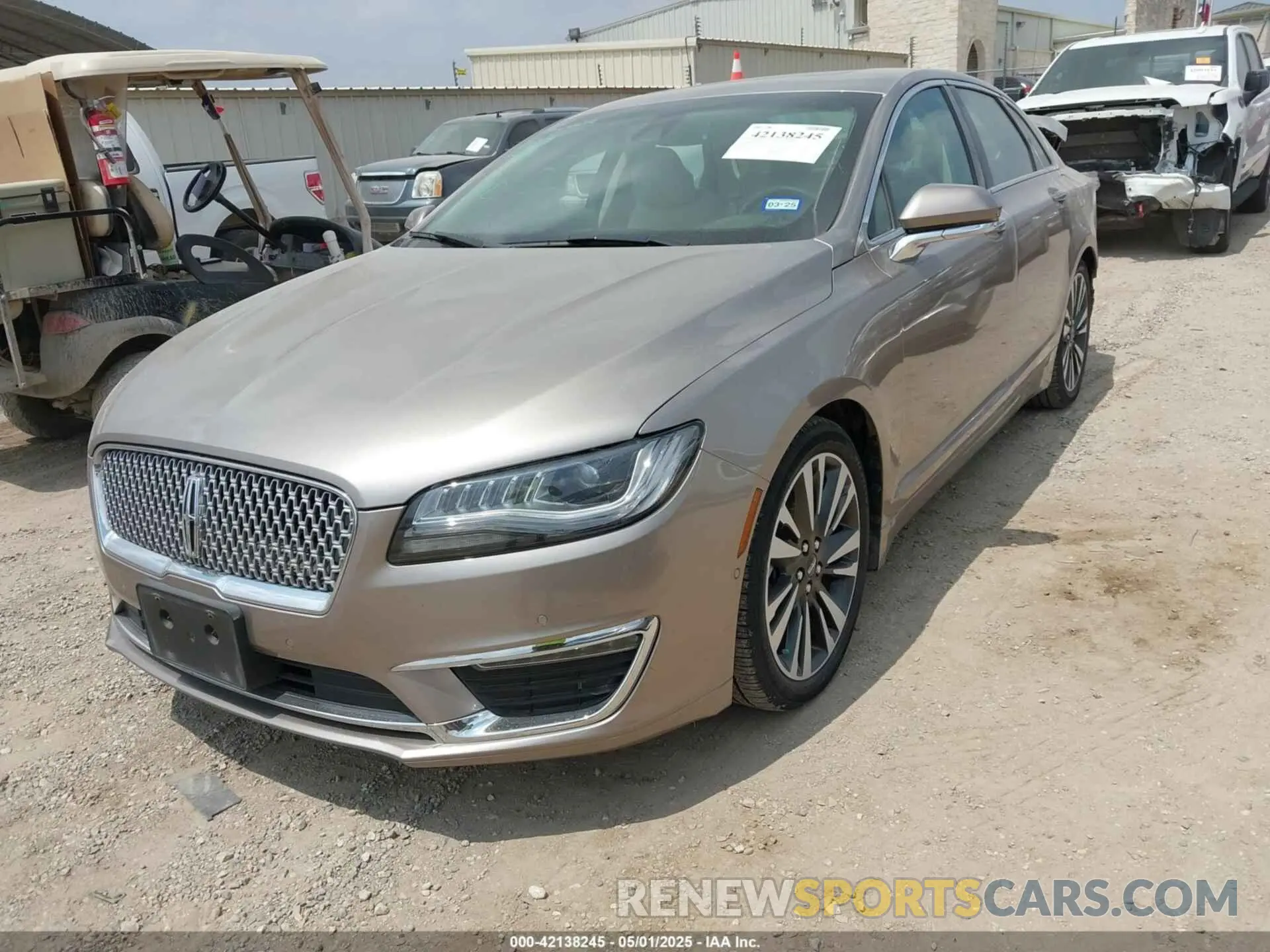 2 Photograph of a damaged car 3LN6L5MU3KR607827 LINCOLN MKZ HYBRID 2019