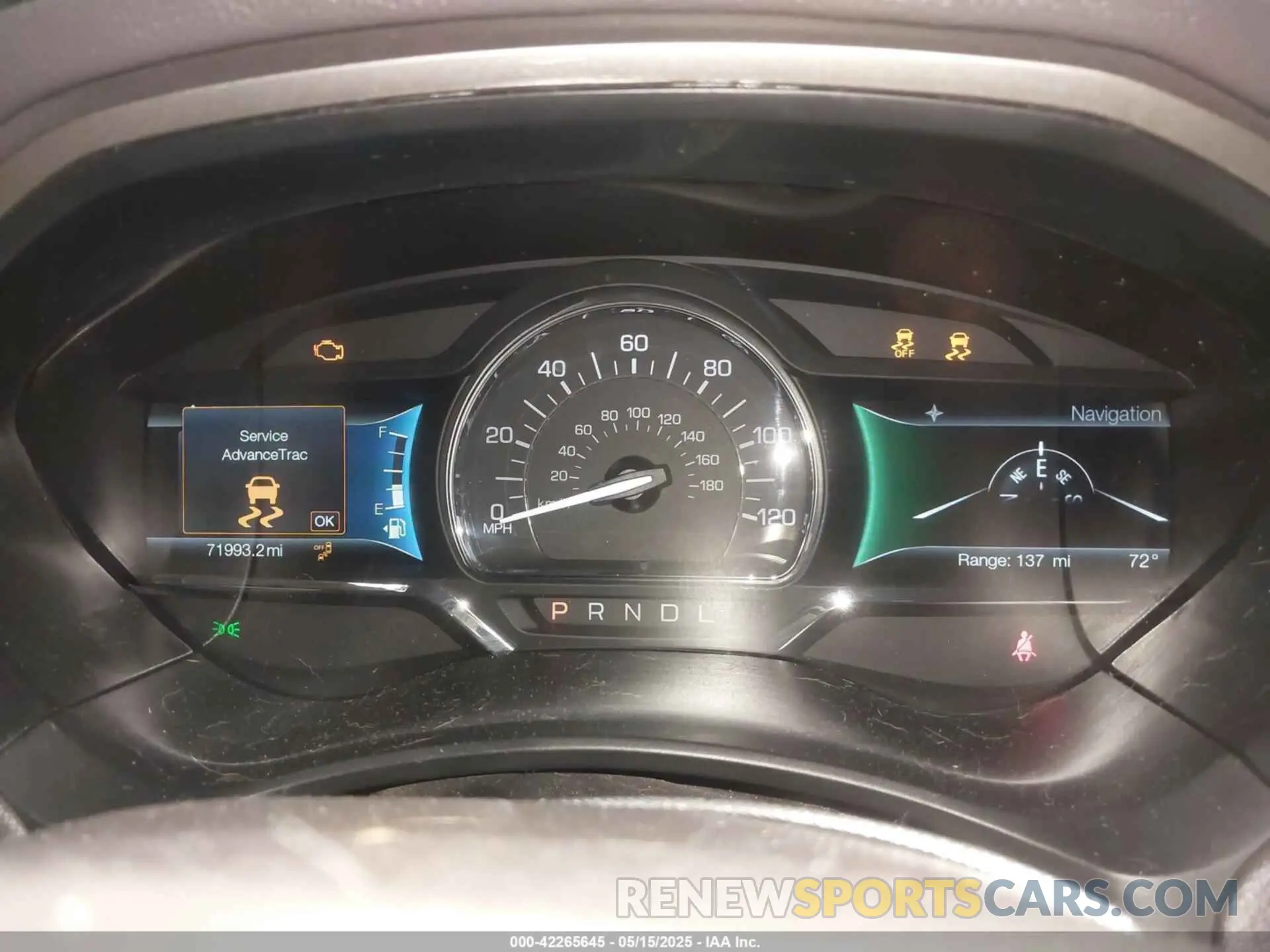 7 Photograph of a damaged car 3LN6L5MU3KR618696 LINCOLN MKZ HYBRID 2019