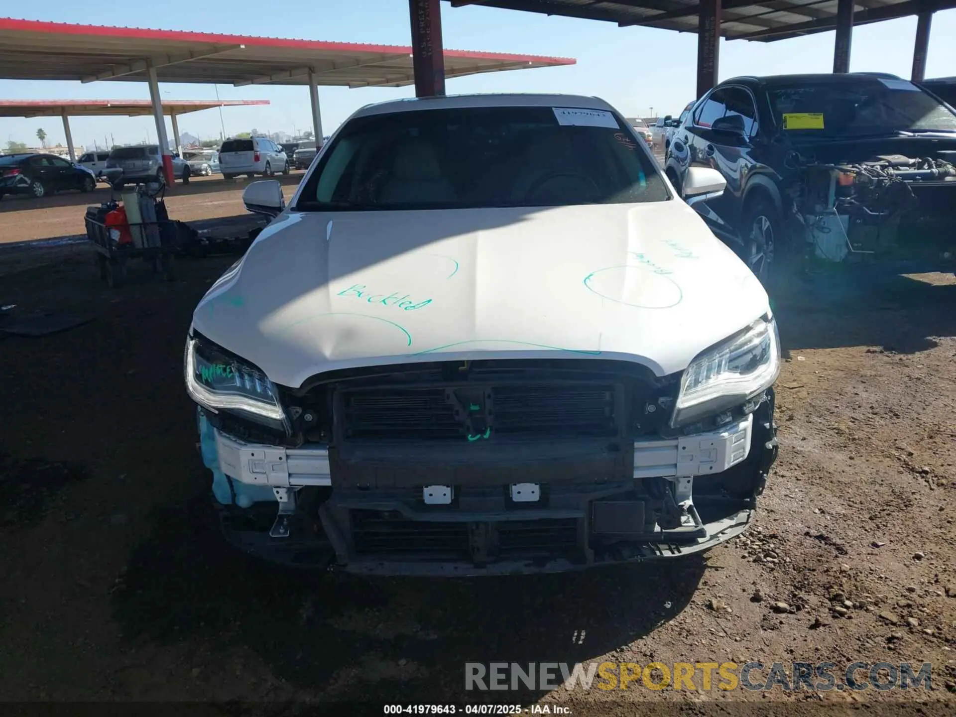 6 Photograph of a damaged car 3LN6L5MU8KR608469 LINCOLN MKZ HYBRID 2019