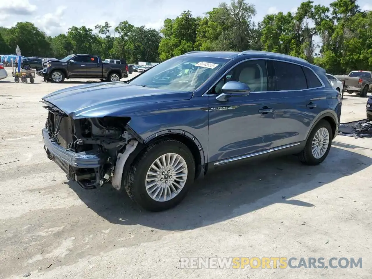 1 Photograph of a damaged car 2LMPJ6J95KBL35137 LINCOLN NAUTILUS 2019