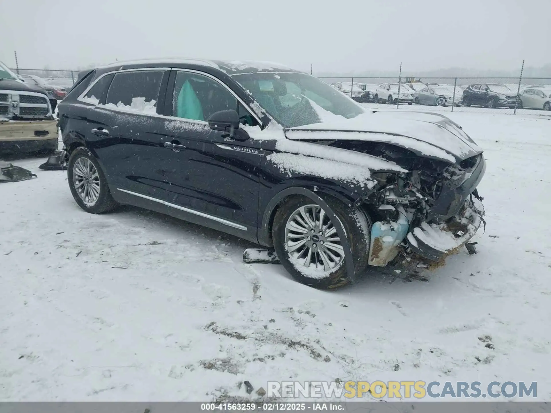 1 Photograph of a damaged car 2LMPJ6K90KBL47453 LINCOLN NAUTILUS 2019