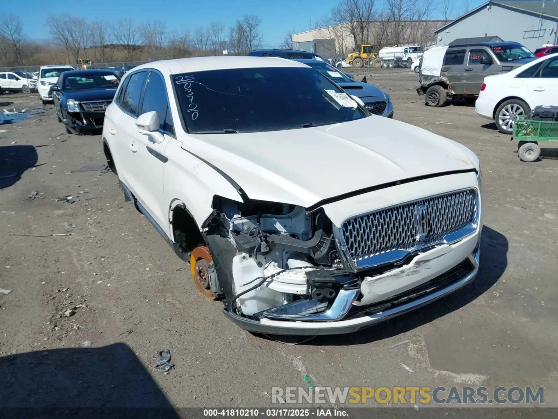 1 Photograph of a damaged car 2LMPJ6K98KBL53582 LINCOLN NAUTILUS 2019