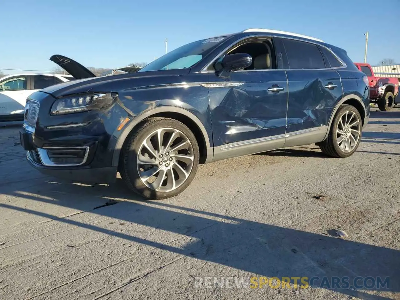 1 Photograph of a damaged car 2LMPJ6L92KBL31141 LINCOLN NAUTILUS 2019