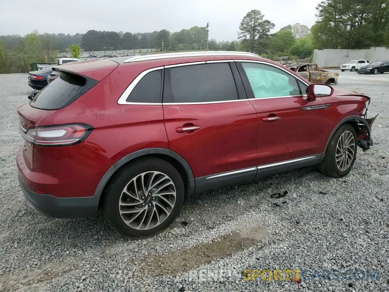 3 Photograph of a damaged car 2LMPJ6L9XKBL57034 LINCOLN NAUTILUS 2019