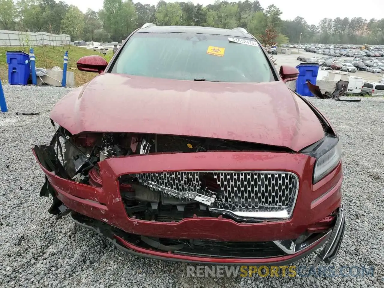 5 Photograph of a damaged car 2LMPJ6L9XKBL57034 LINCOLN NAUTILUS 2019