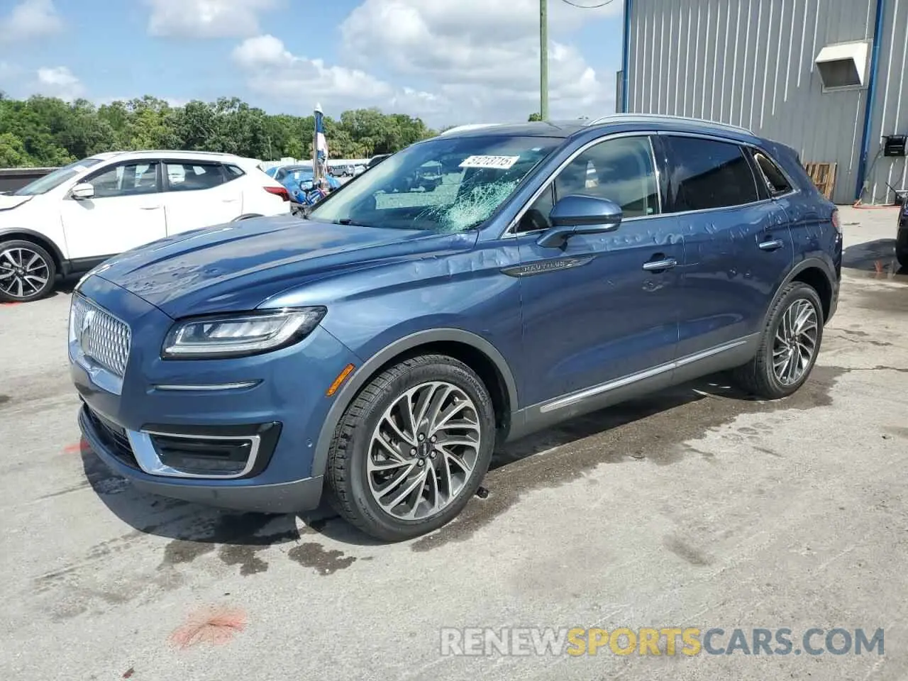 1 Photograph of a damaged car 2LMPJ6LPXKBL51006 LINCOLN NAUTILUS 2019