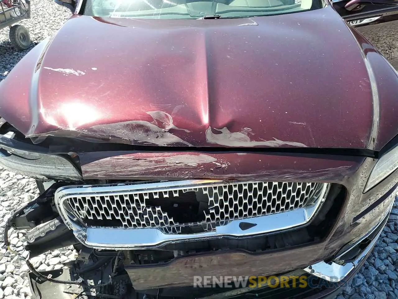 12 Photograph of a damaged car 2LMPJ8K92KBL40998 LINCOLN NAUTILUS 2019