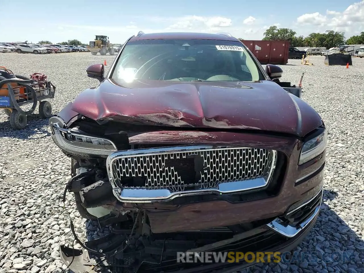 5 Photograph of a damaged car 2LMPJ8K92KBL40998 LINCOLN NAUTILUS 2019