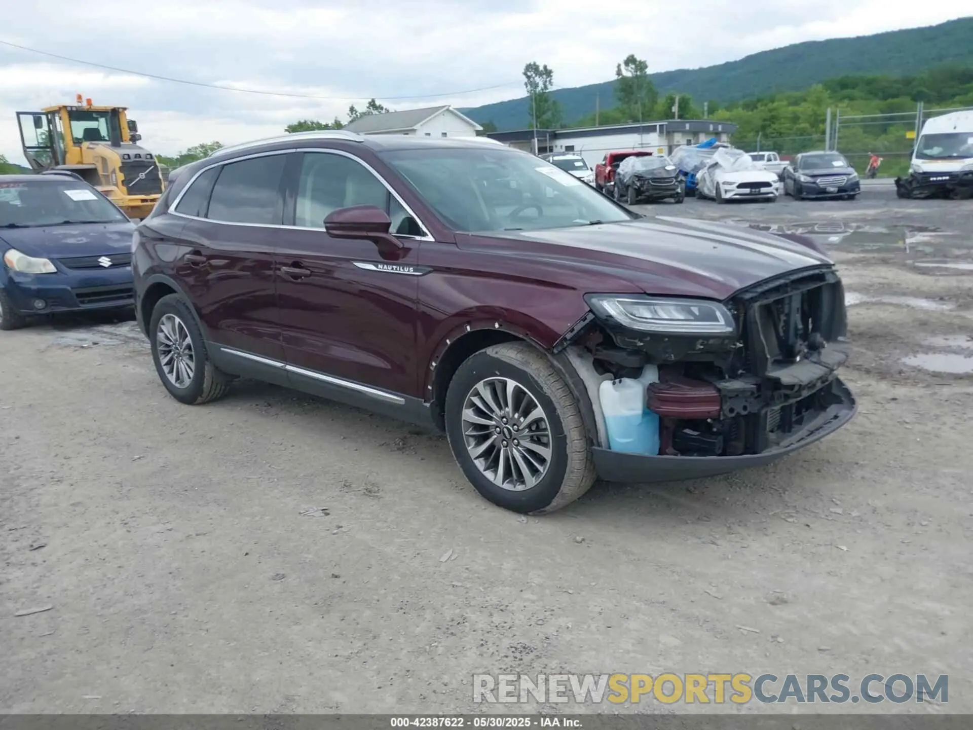 1 Photograph of a damaged car 2LMPJ8K93KBL12188 LINCOLN NAUTILUS 2019