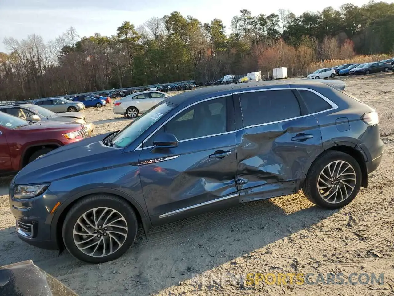 1 Photograph of a damaged car 2LMPJ8K96KBL60848 LINCOLN NAUTILUS 2019