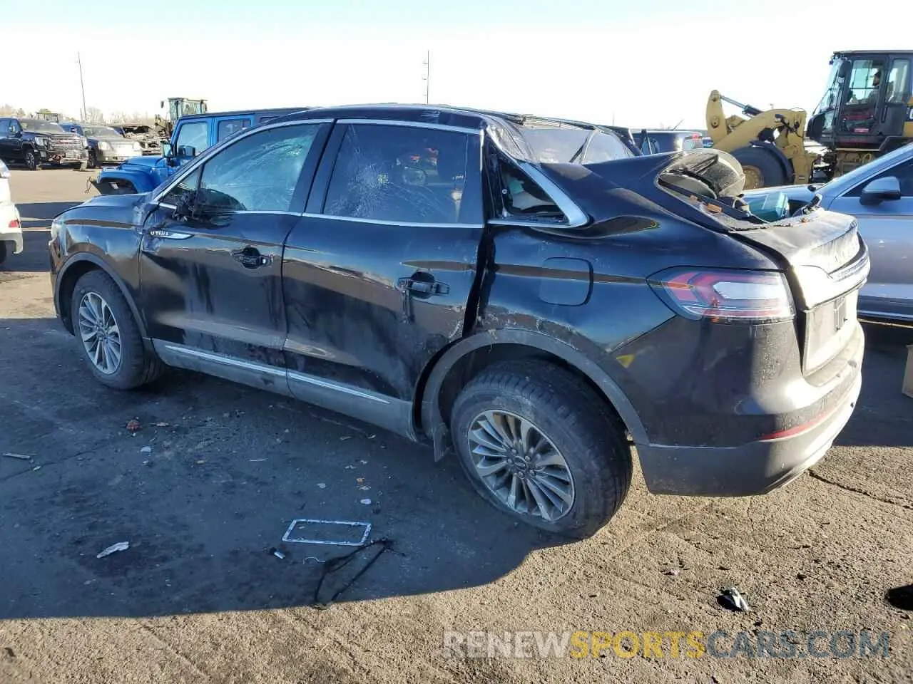 2 Photograph of a damaged car 2LMPJ8KP4KBL42850 LINCOLN NAUTILUS 2019