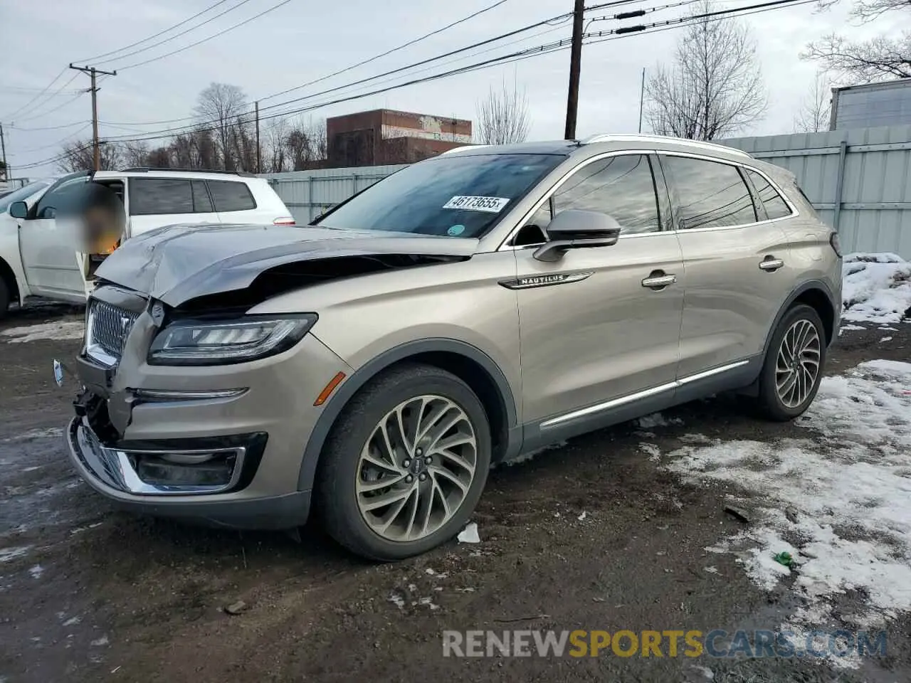1 Photograph of a damaged car 2LMPJ8L93KBL11136 LINCOLN NAUTILUS 2019