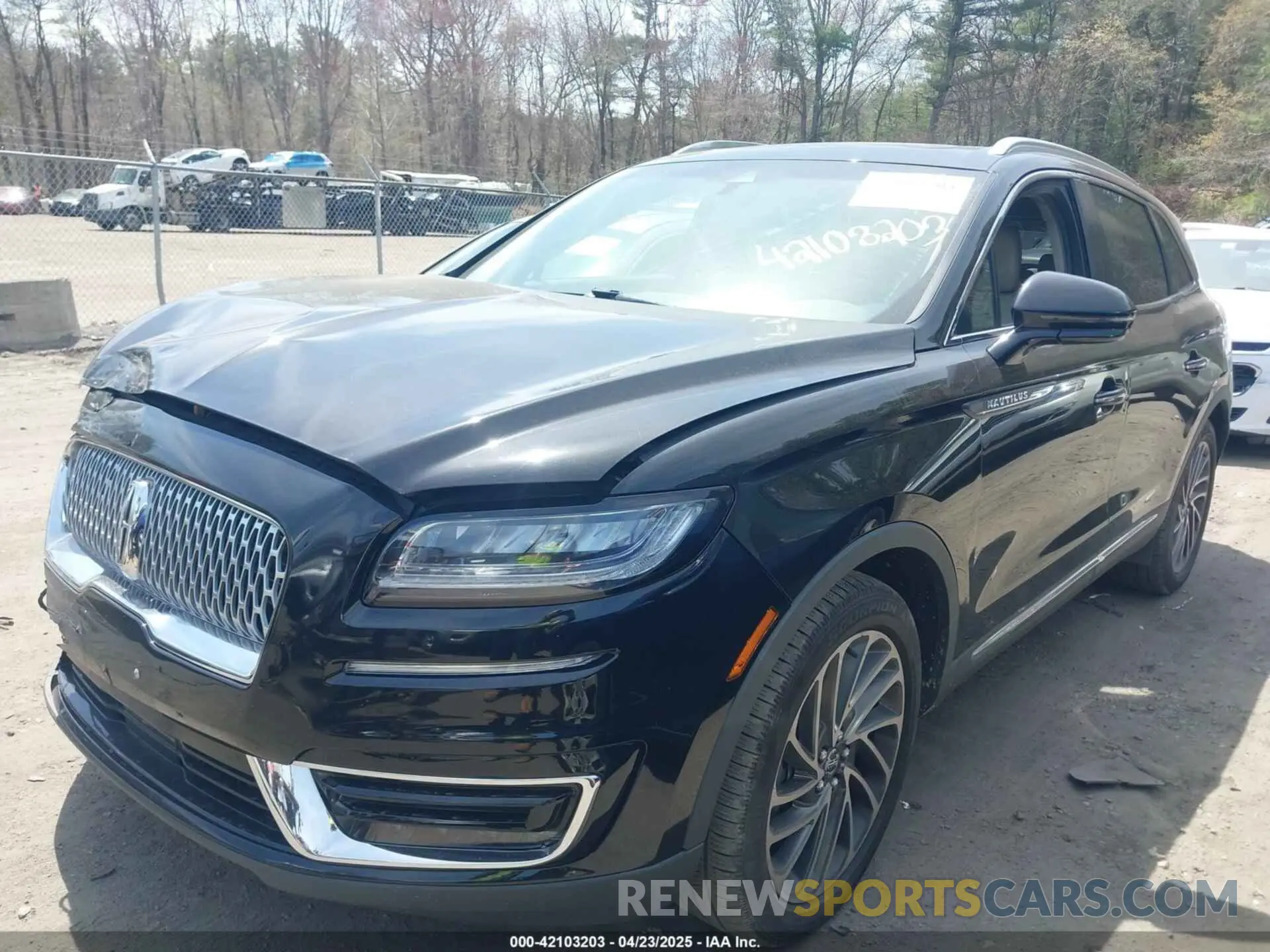 2 Photograph of a damaged car 2LMPJ8L97KBL46293 LINCOLN NAUTILUS 2019