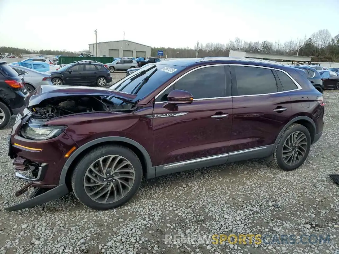 1 Photograph of a damaged car 2LMPJ8L98KBL16896 LINCOLN NAUTILUS 2019