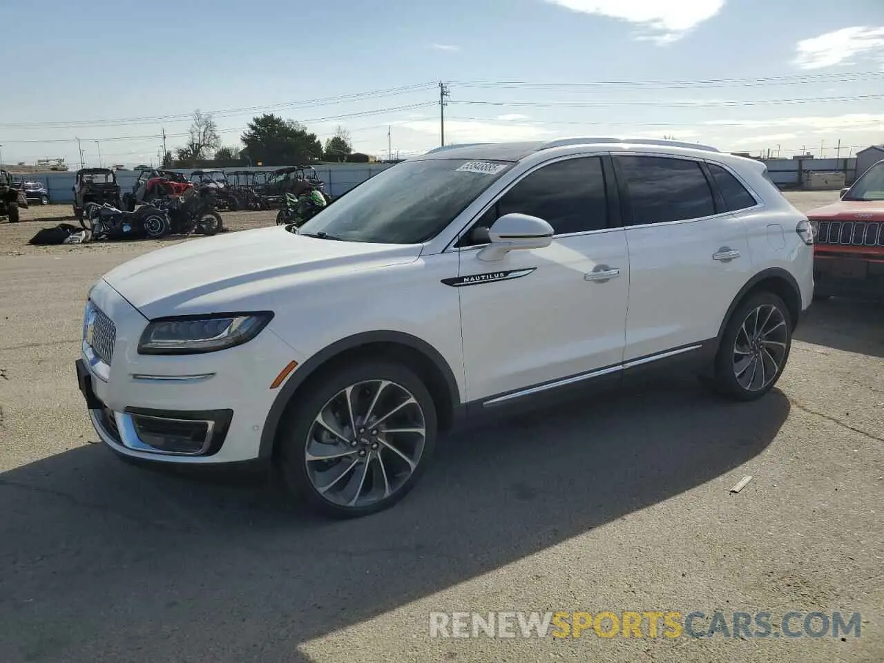 1 Photograph of a damaged car 2LMPJ8LP0KBL28717 LINCOLN NAUTILUS 2019
