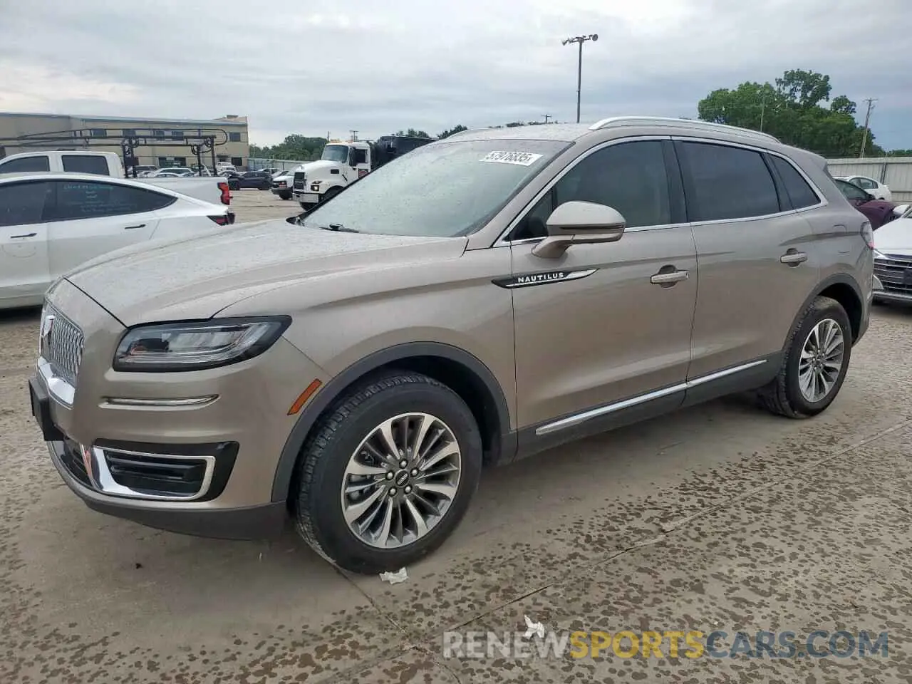 1 Photograph of a damaged car 2LMPJ6J91LBL15534 LINCOLN NAUTILUS 2020