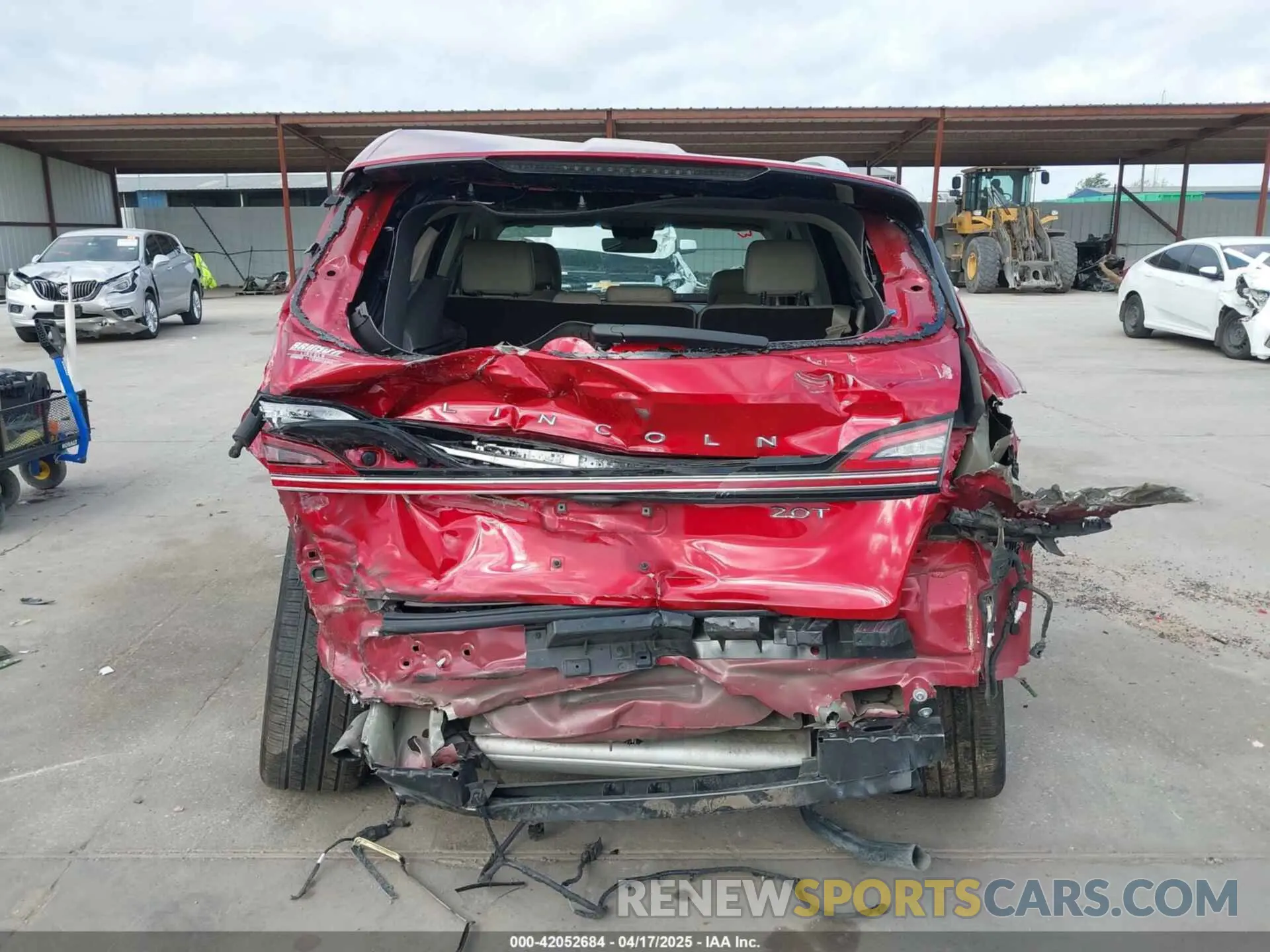 16 Photograph of a damaged car 2LMPJ6K94LBL04669 LINCOLN NAUTILUS 2020