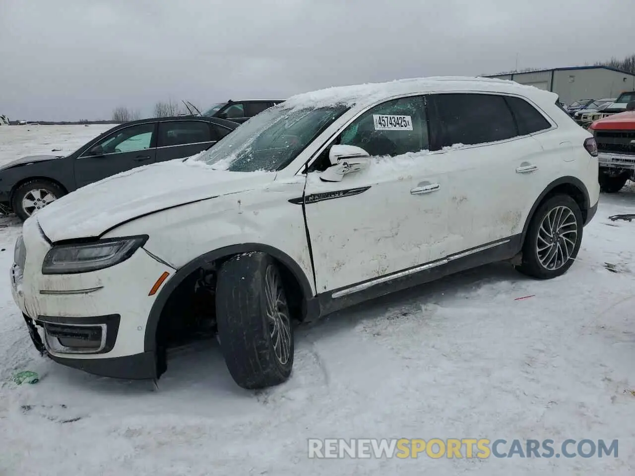 1 Photograph of a damaged car 2LMPJ8K94LBL25095 LINCOLN NAUTILUS 2020