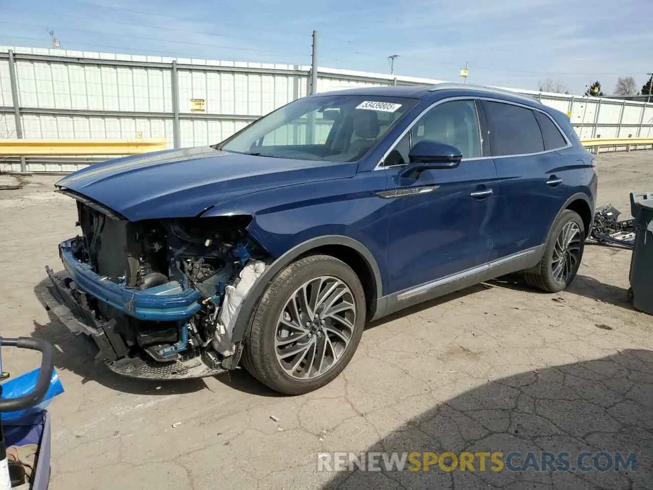 1 Photograph of a damaged car 2LMPJ8K94LBL35366 LINCOLN NAUTILUS 2020