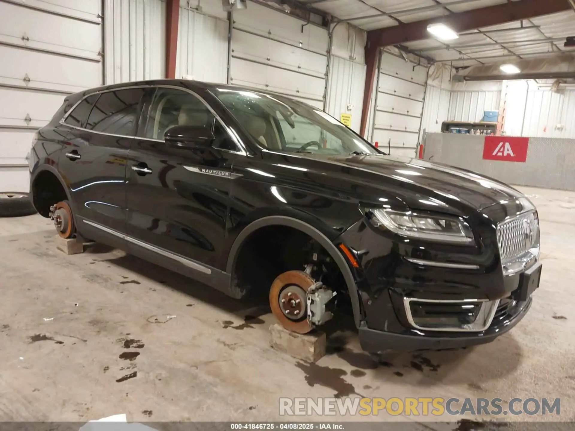 1 Photograph of a damaged car 2LMPJ8KP0LBL33502 LINCOLN NAUTILUS 2020