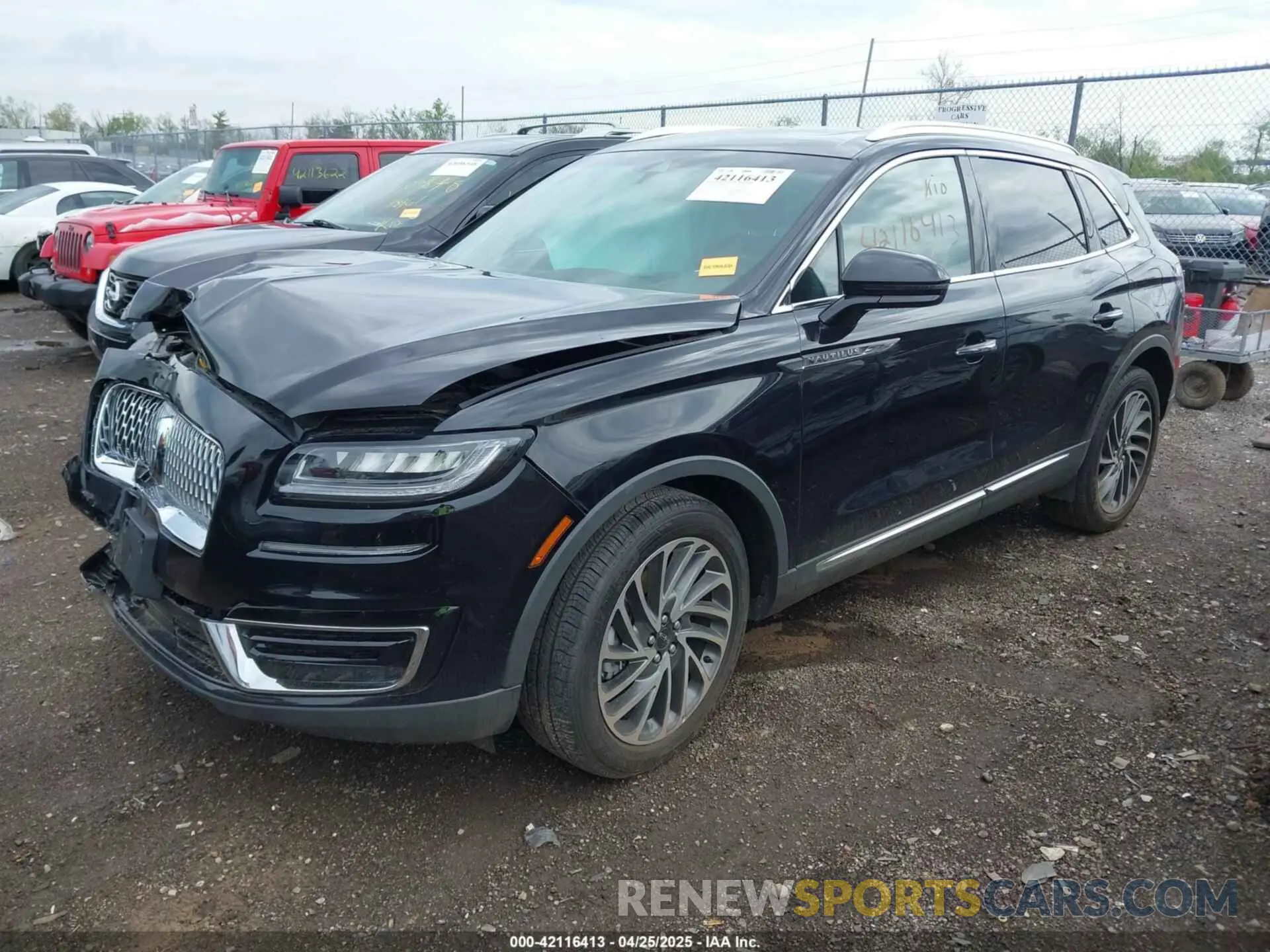 2 Photograph of a damaged car 2LMPJ8KP6LBL14744 LINCOLN NAUTILUS 2020