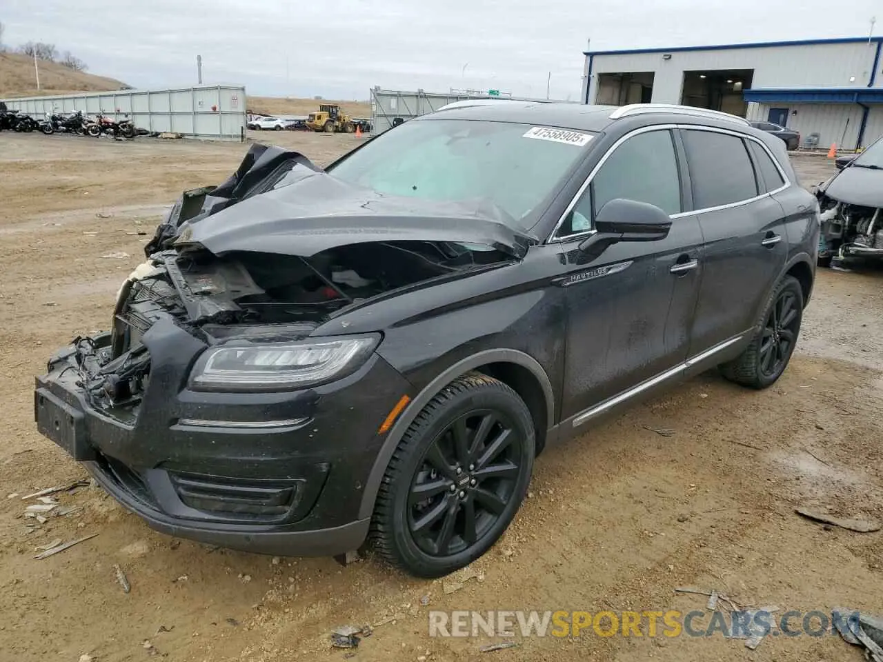 1 Photograph of a damaged car 2LMPJ8KP7LBL33173 LINCOLN NAUTILUS 2020