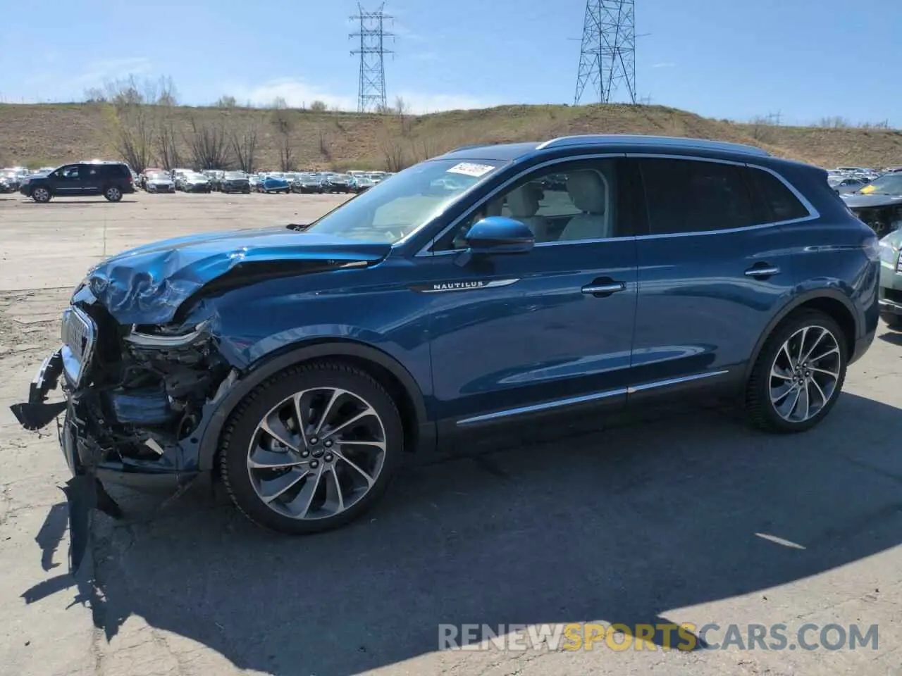 1 Photograph of a damaged car 2LMPJ8KP9LBL03799 LINCOLN NAUTILUS 2020