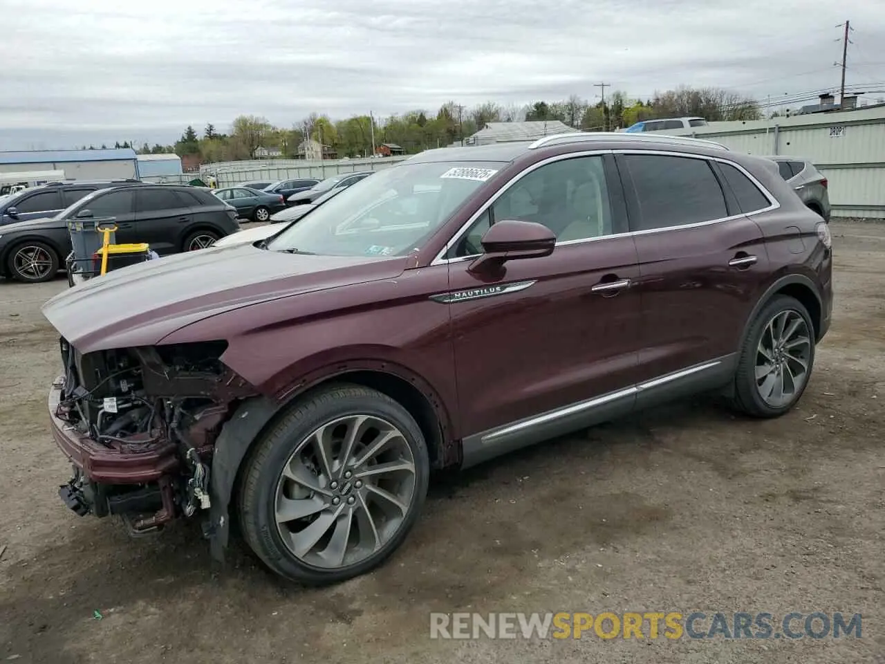 1 Photograph of a damaged car 2LMPJ8KPXLBL34009 LINCOLN NAUTILUS 2020