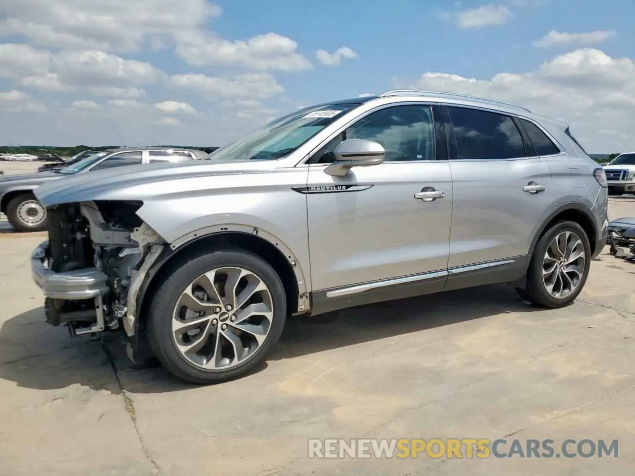 1 Photograph of a damaged car 2LMPJ6K98MBL13053 LINCOLN NAUTILUS 2021