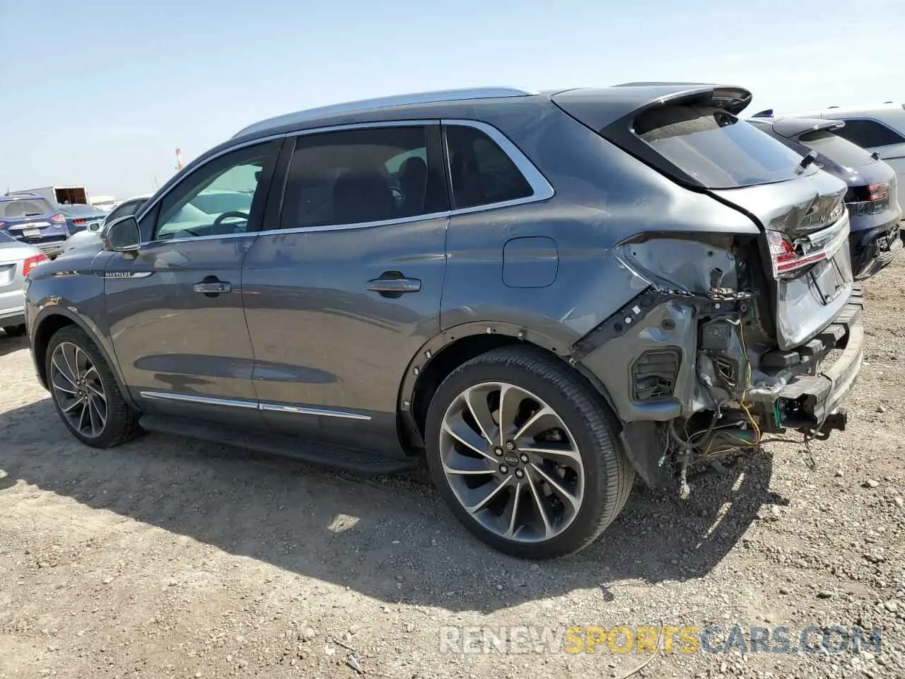 2 Photograph of a damaged car 2LMPJ8KP6MBL02871 LINCOLN NAUTILUS 2021