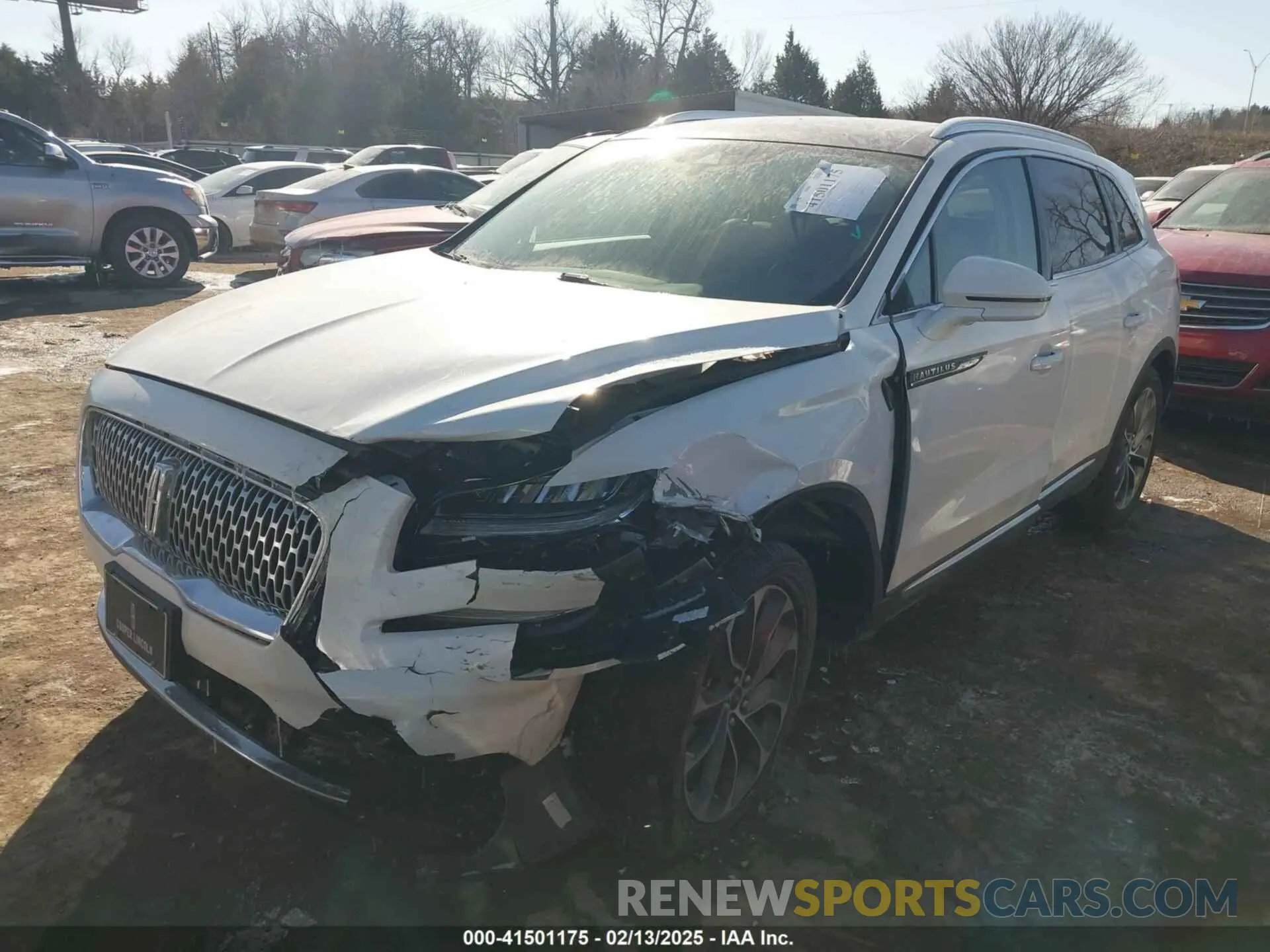 2 Photograph of a damaged car 2LMPJ6K95NBL27090 LINCOLN NAUTILUS 2022