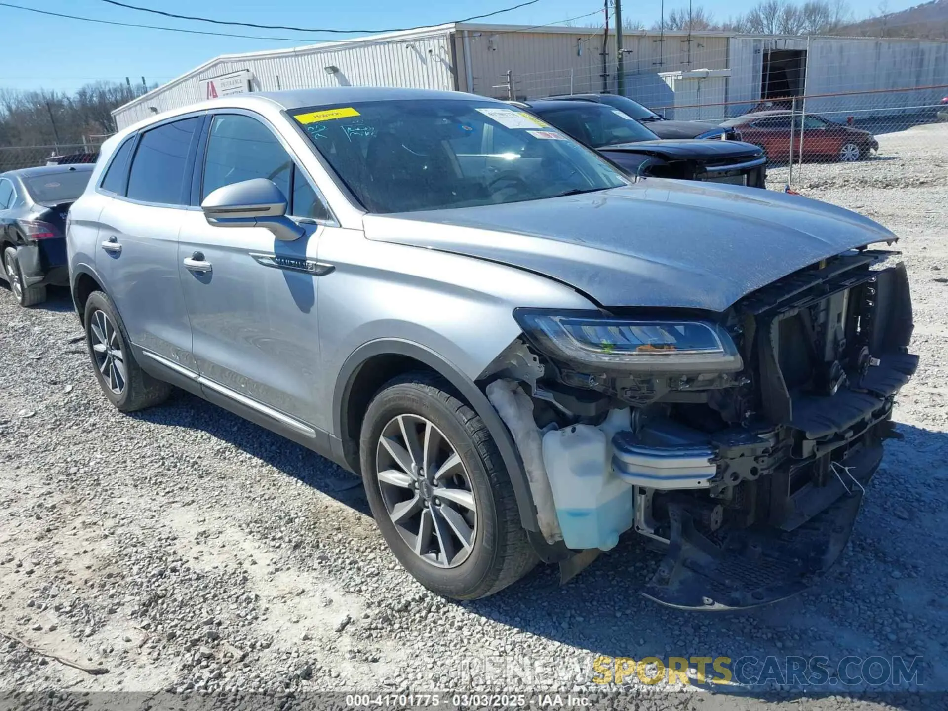 1 Photograph of a damaged car 2LMPJ8J99NBL19958 LINCOLN NAUTILUS 2022