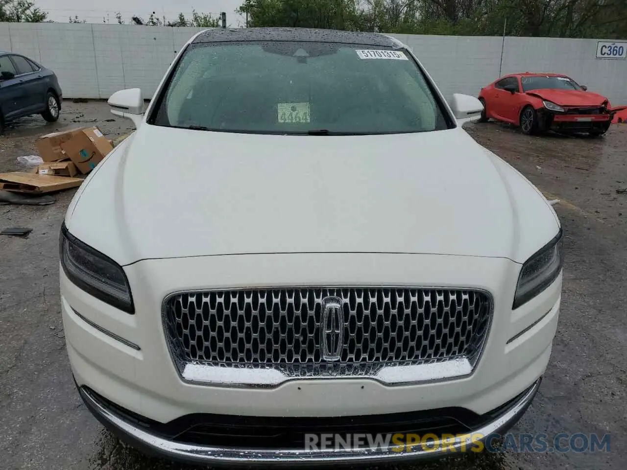 5 Photograph of a damaged car 2LMPJ8K98NBL15401 LINCOLN NAUTILUS 2022
