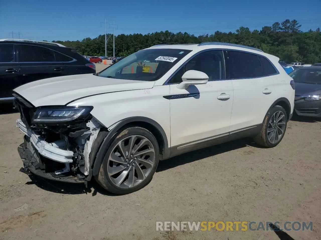 1 Photograph of a damaged car 2LMPJ6K95PBL14486 LINCOLN NAUTILUS 2023