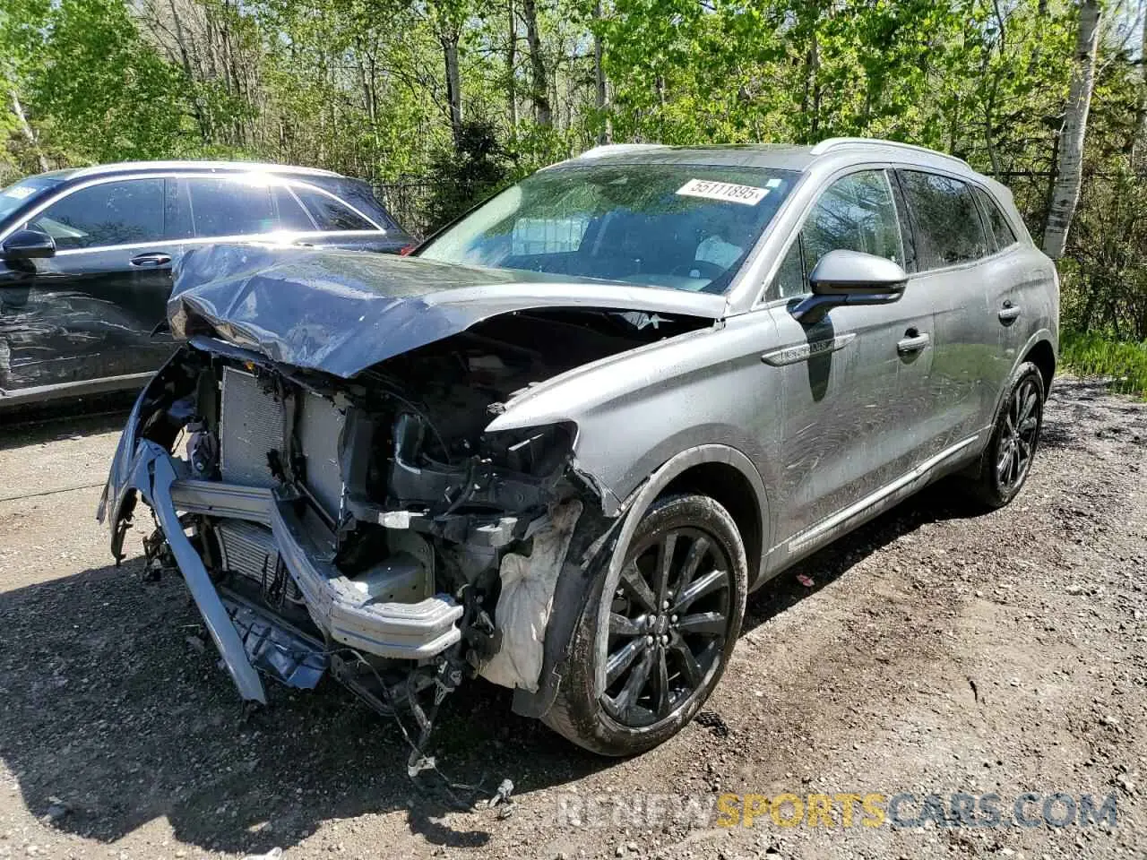 1 Photograph of a damaged car 2LMPJ8K92PBL02095 LINCOLN NAUTILUS 2023