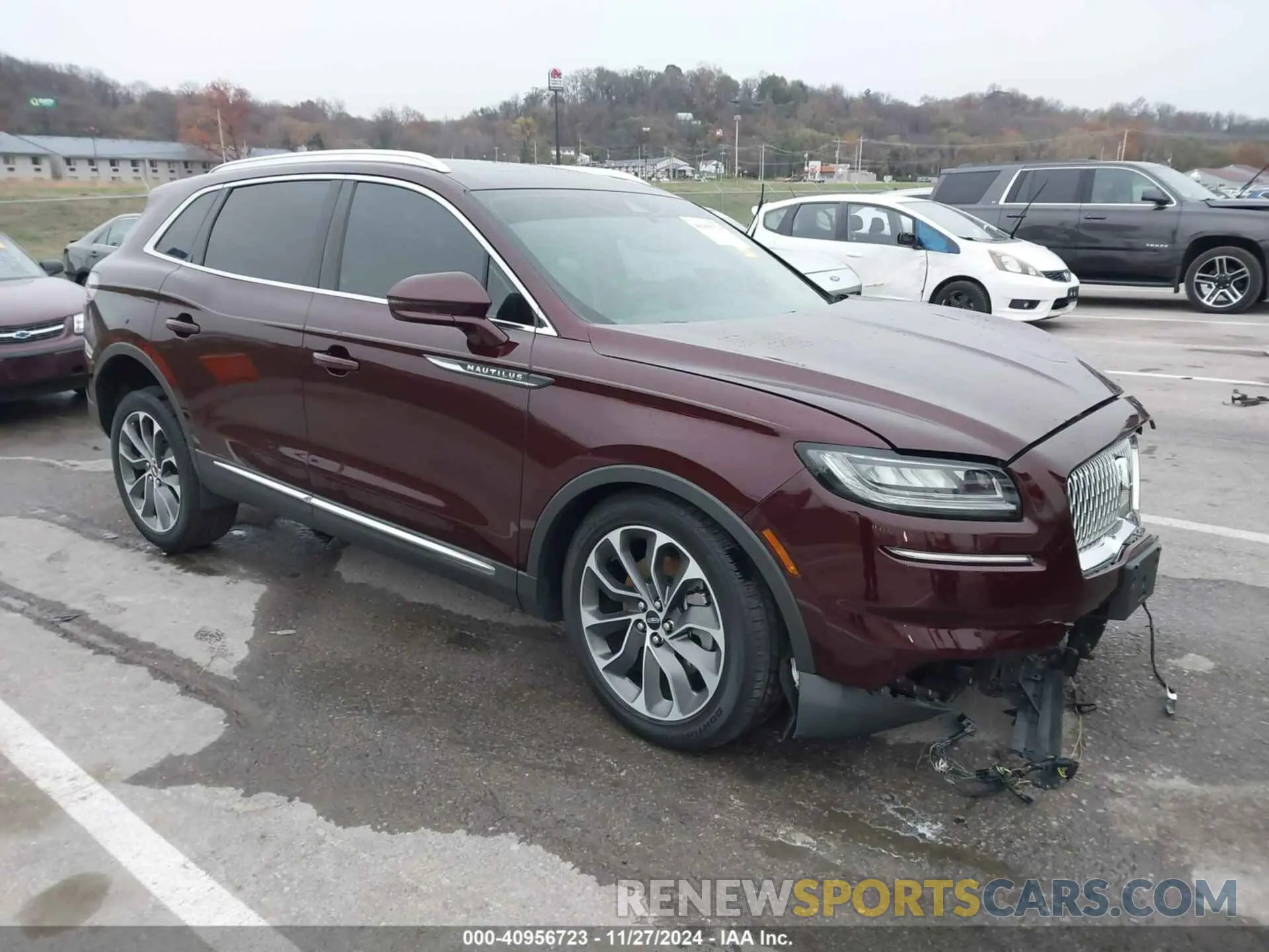 1 Photograph of a damaged car 2LMPJ8K97PBL15568 LINCOLN NAUTILUS 2023