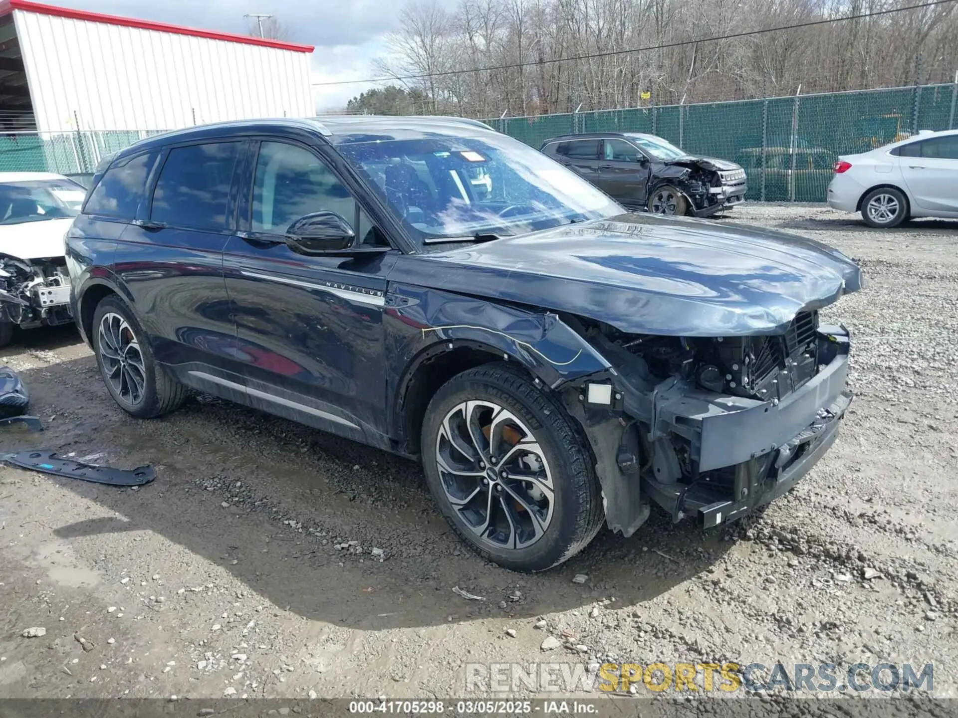 1 Photograph of a damaged car 5LMPJ8KA1RJ827280 LINCOLN NAUTILUS 2024