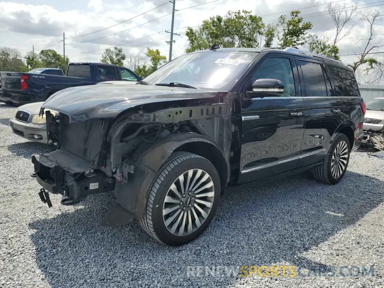 1 Photograph of a damaged car 5LMJJ2LT4KEL05311 LINCOLN NAVIGATOR 2019