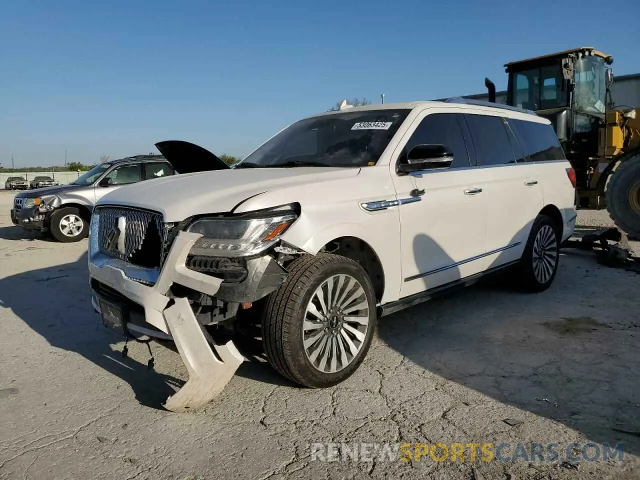 1 Photograph of a damaged car 5LMJJ2LT6KEL14320 LINCOLN NAVIGATOR 2019