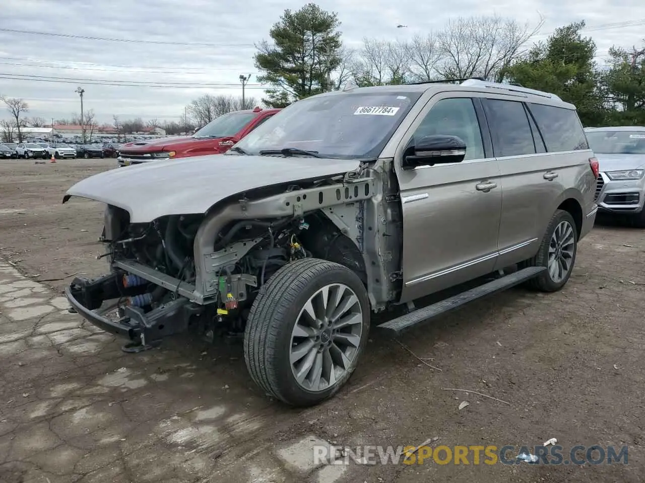 1 Photograph of a damaged car 5LMJJ2LT7LEL15137 LINCOLN NAVIGATOR 2020