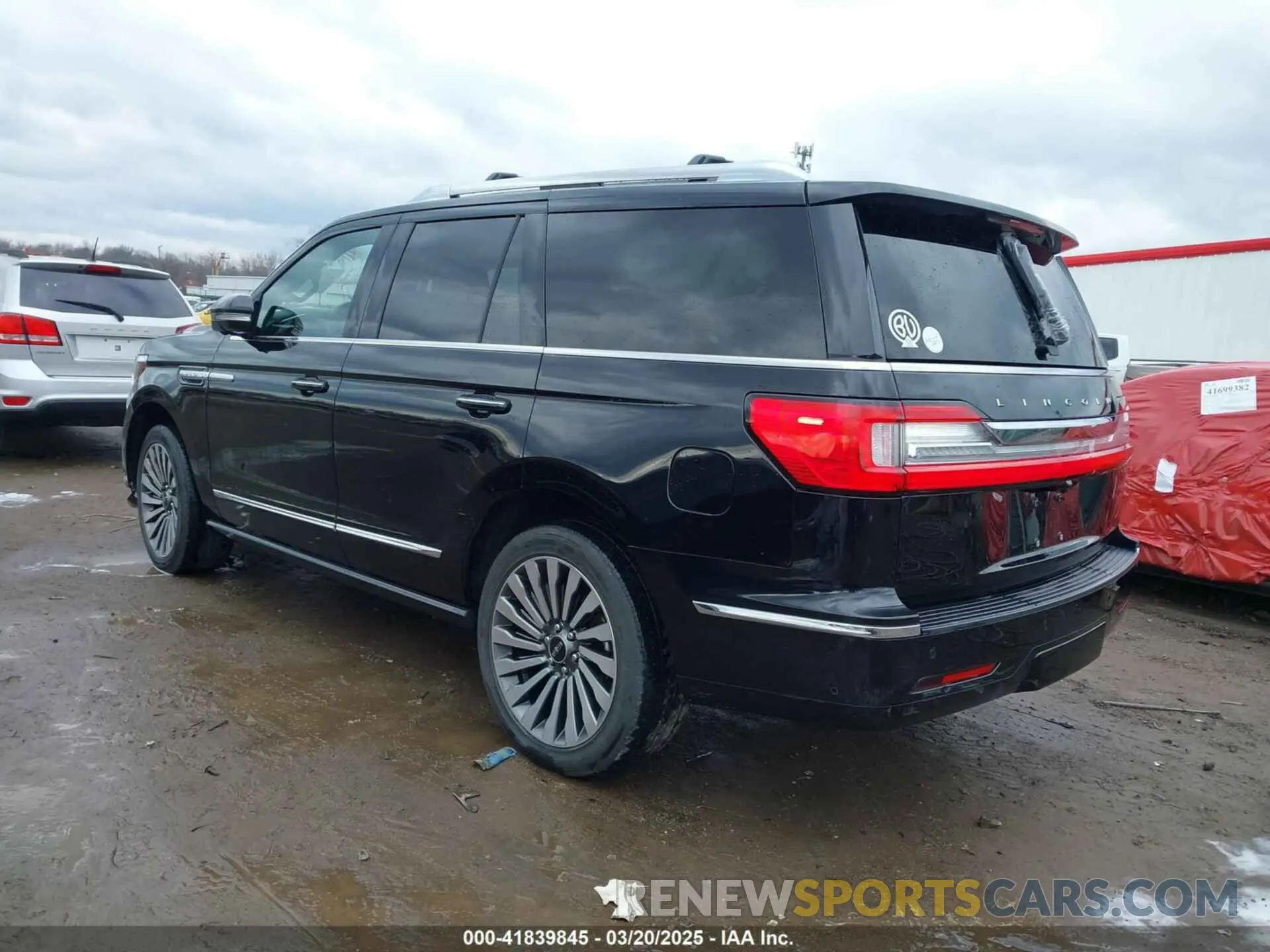 3 Photograph of a damaged car 5LMJJ2LT8LEL06284 LINCOLN NAVIGATOR 2020