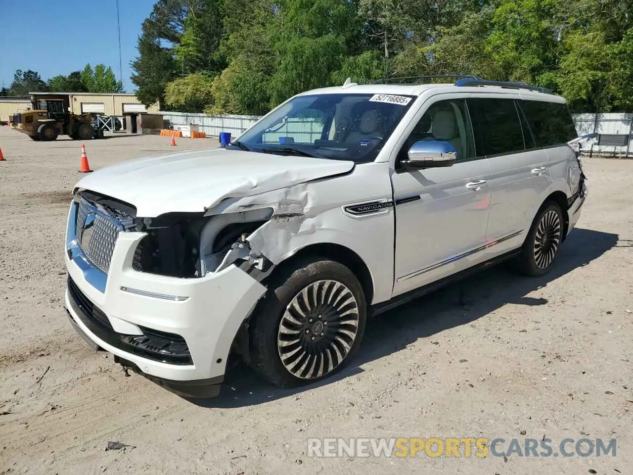 1 Photograph of a damaged car 5LMJJ2TT4LEL00935 LINCOLN NAVIGATOR 2020